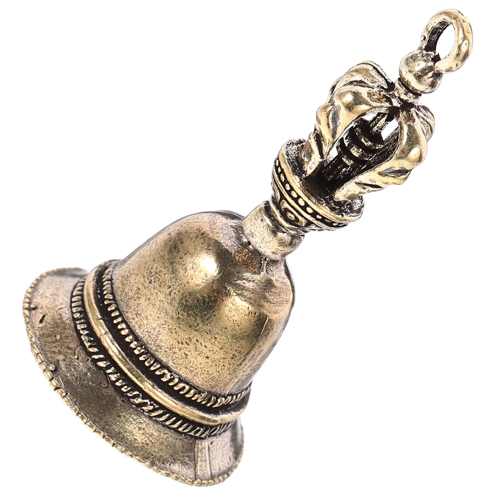 

Bell Vintage Home Desktop Decoration Teaching Equipment Unique Portable Handbell for Home Hotel Store