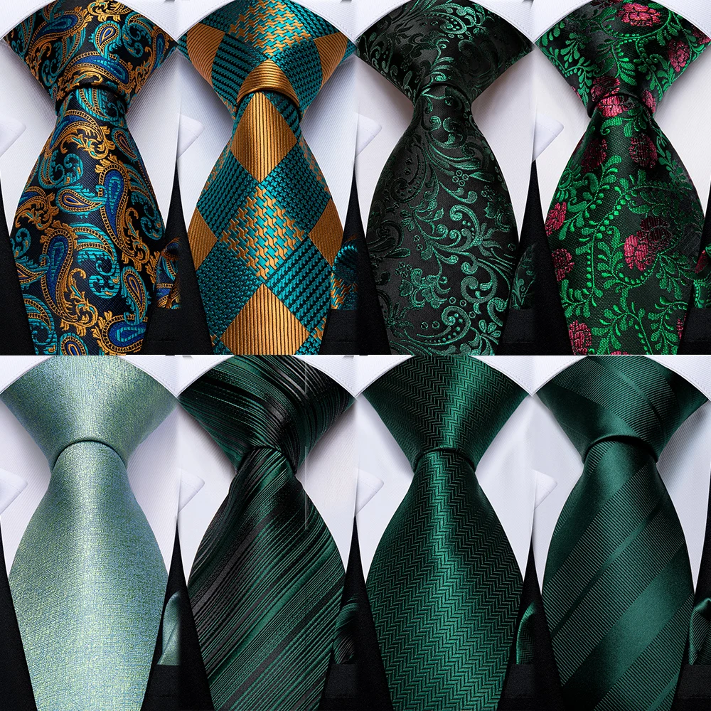Neck Tie Tie Clip Pocket Square Mini Handkerchief Men Tie Handkerchief Cufflink Set