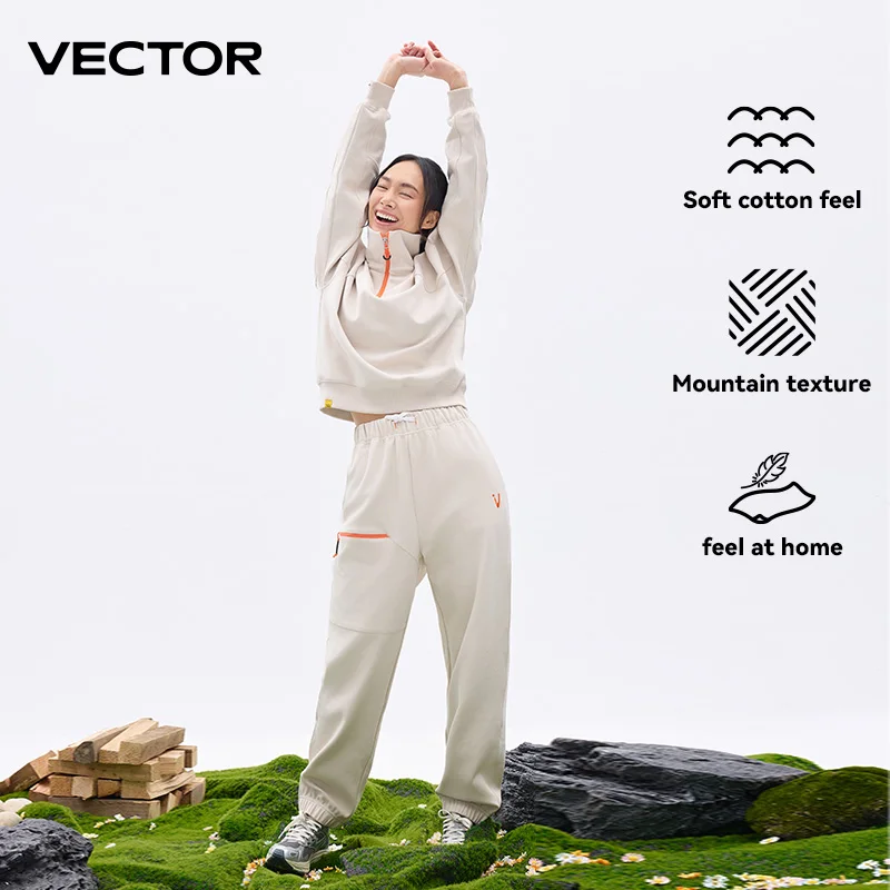 Casual Hoodie VECTOR Men's and Women's Spring and Autumn Half Open Hoodie Warm Coat Pants Suitable for Climbing Fishing Hiking Outdoor Sports