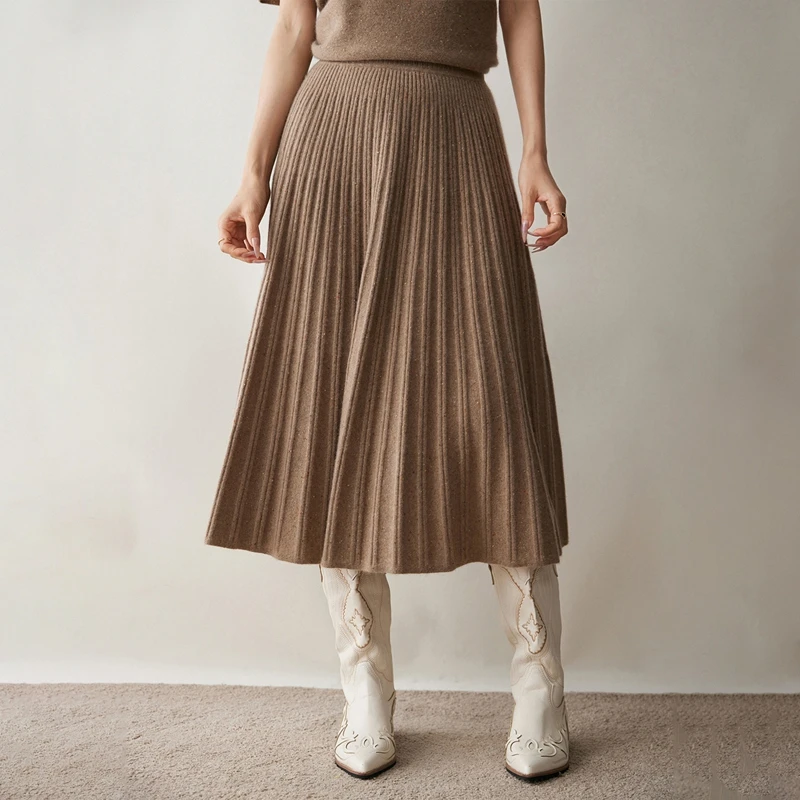 Cashmere Skirt Premium Quality