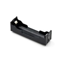 1x 2x 3x 4x Slot Black Plastic 18650 Battery Holder Battery Storage Box Case with wire leads 2