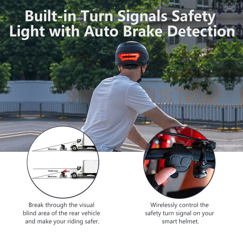 1080p Full HD Smart Helmet Camera Scooter Bluetooth Calling Play Built-in Cam High Quality Outdoor Sport For Motorcycle Or Bike 5