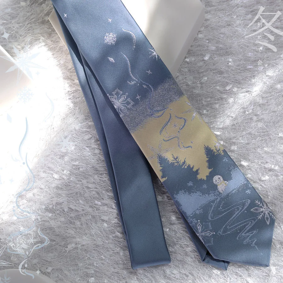 Autumn Winter Anime Ties Cosplay Lolita JK Uniform Harajuku Cartoon Tie Neck Kawaii Clothing Accessories Props