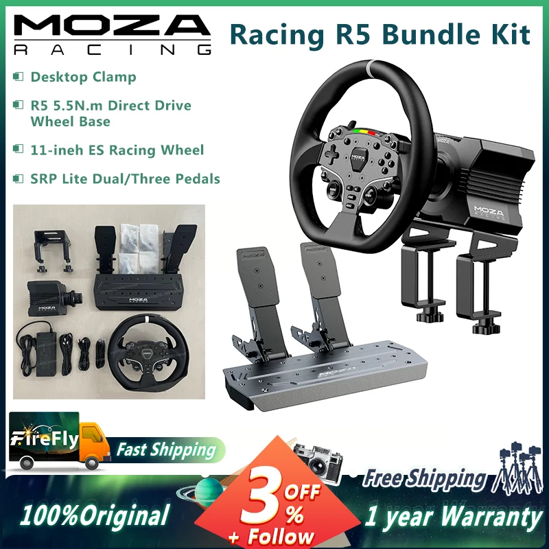 MOZA R5ステアリングセット&MOZA Racing FSR MOZA R5 Bundle – MOZA Racing