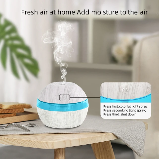 Ultrasonic Cool Mist Humidifier 300ml 4