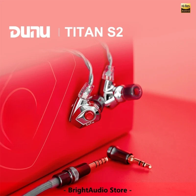 DUNU TITAN S2 HlFl ダイナミックドライバー インイヤーイヤホン 高