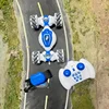 2.4GHz 4WD Mini RC Stunt Car Remote Control Watch Gesture Sensor Electric Toy RC Drift Car Rotation Gift for Kids Gift 2