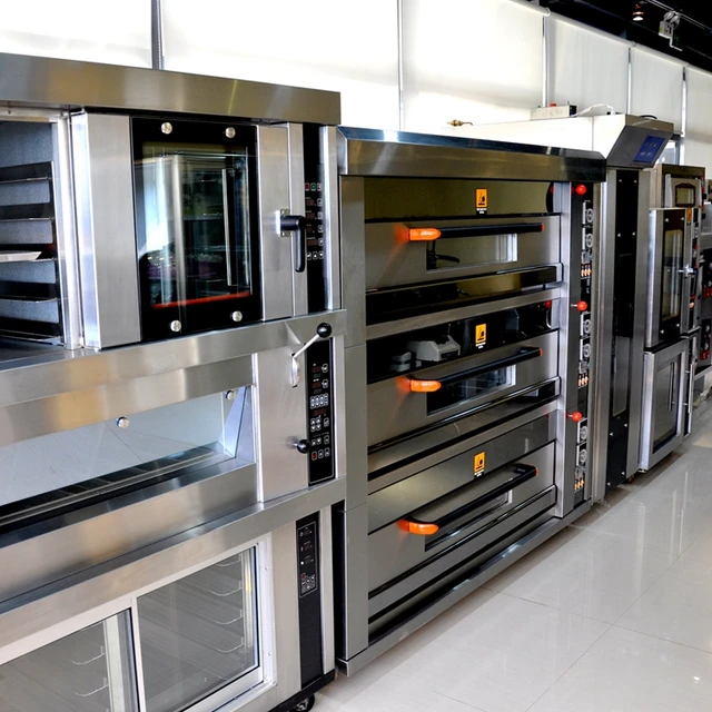Machine commerciale de cuisson du pain, équipement de four de boulangerie professionnel à vendre, machine à pâtisserie de grande capacité 1