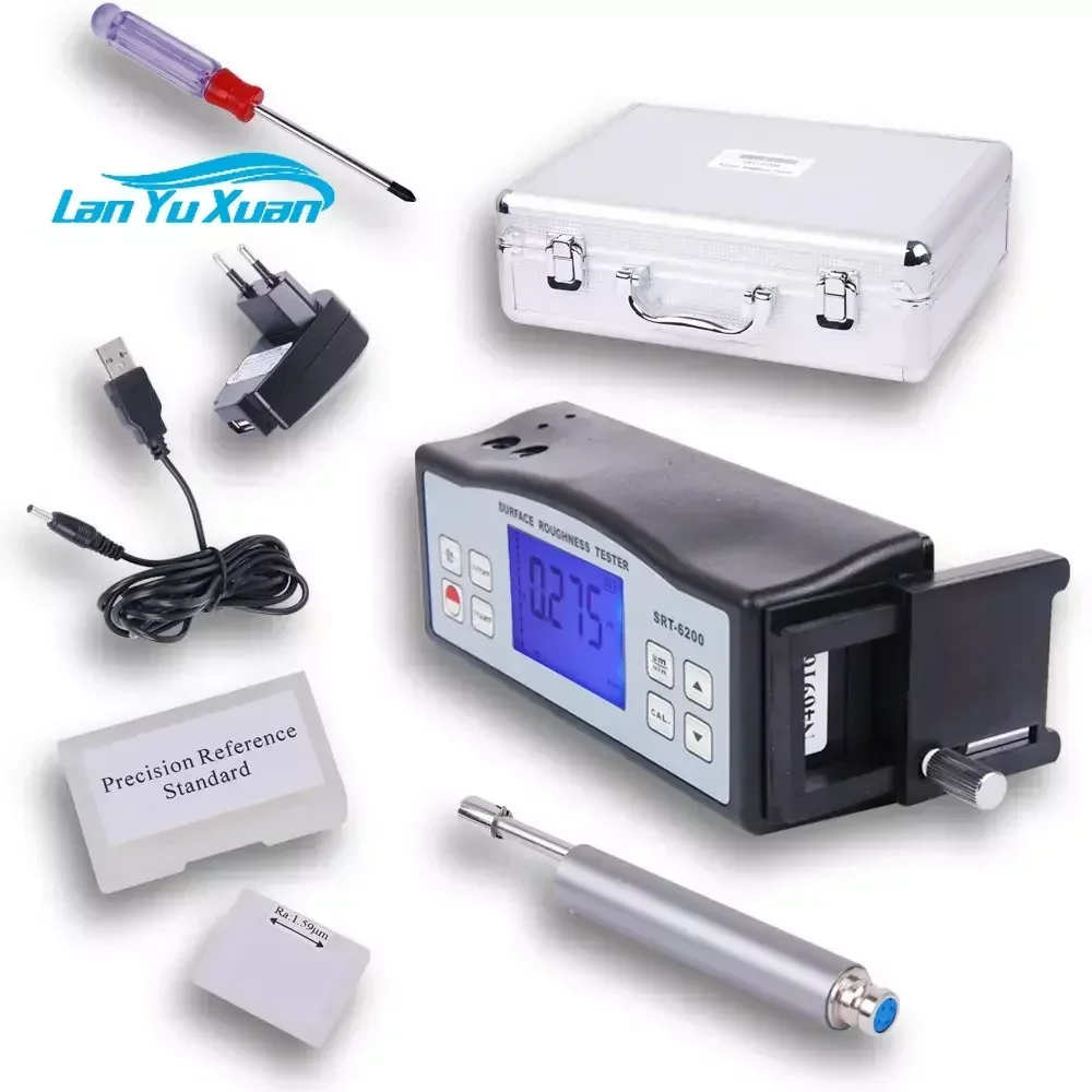 SRT-6210 Range 0.005-16.00um Surface Roughness Tester Meter Ra/Rz/Rq/Rt