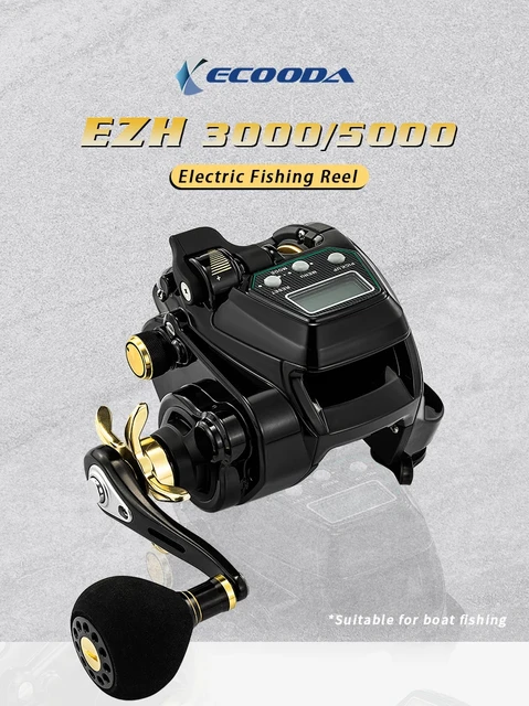 ECOODA EZH 5000 Electric Reel Fishing Saltwater 12V DC Reel