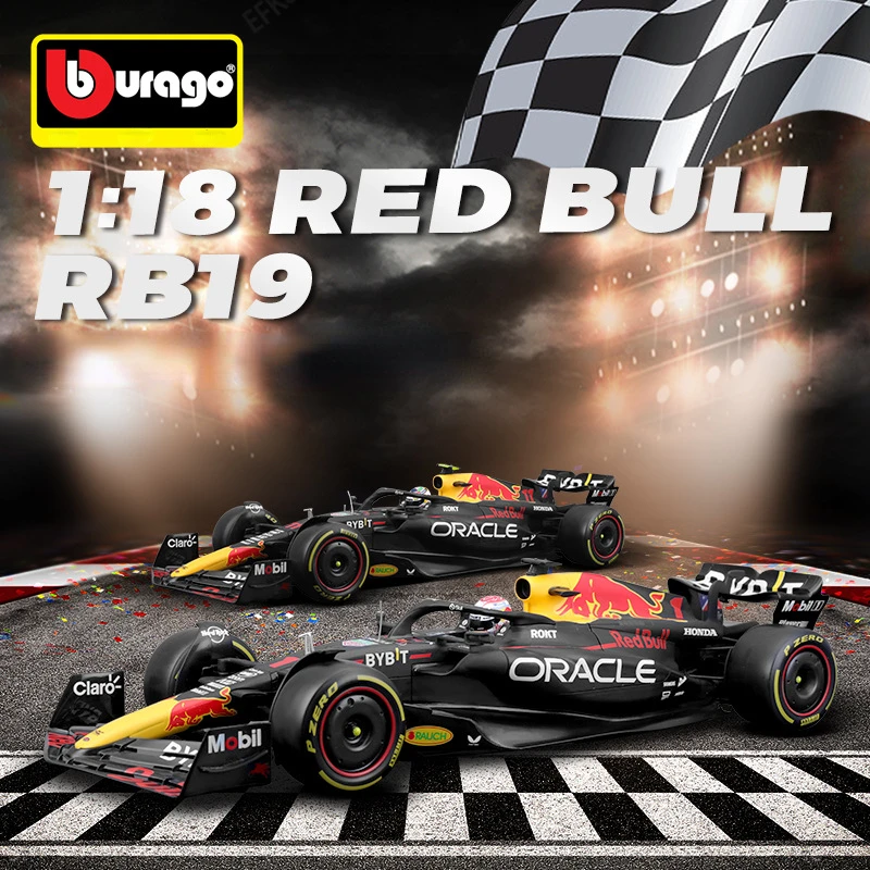 

Genuine Bburago 1:18 Red Bull RB19 Equation F1 Alloy Toy Car Model Racing Collect Hobby Ornaments Metal Die-cast Toys Boy Gifts