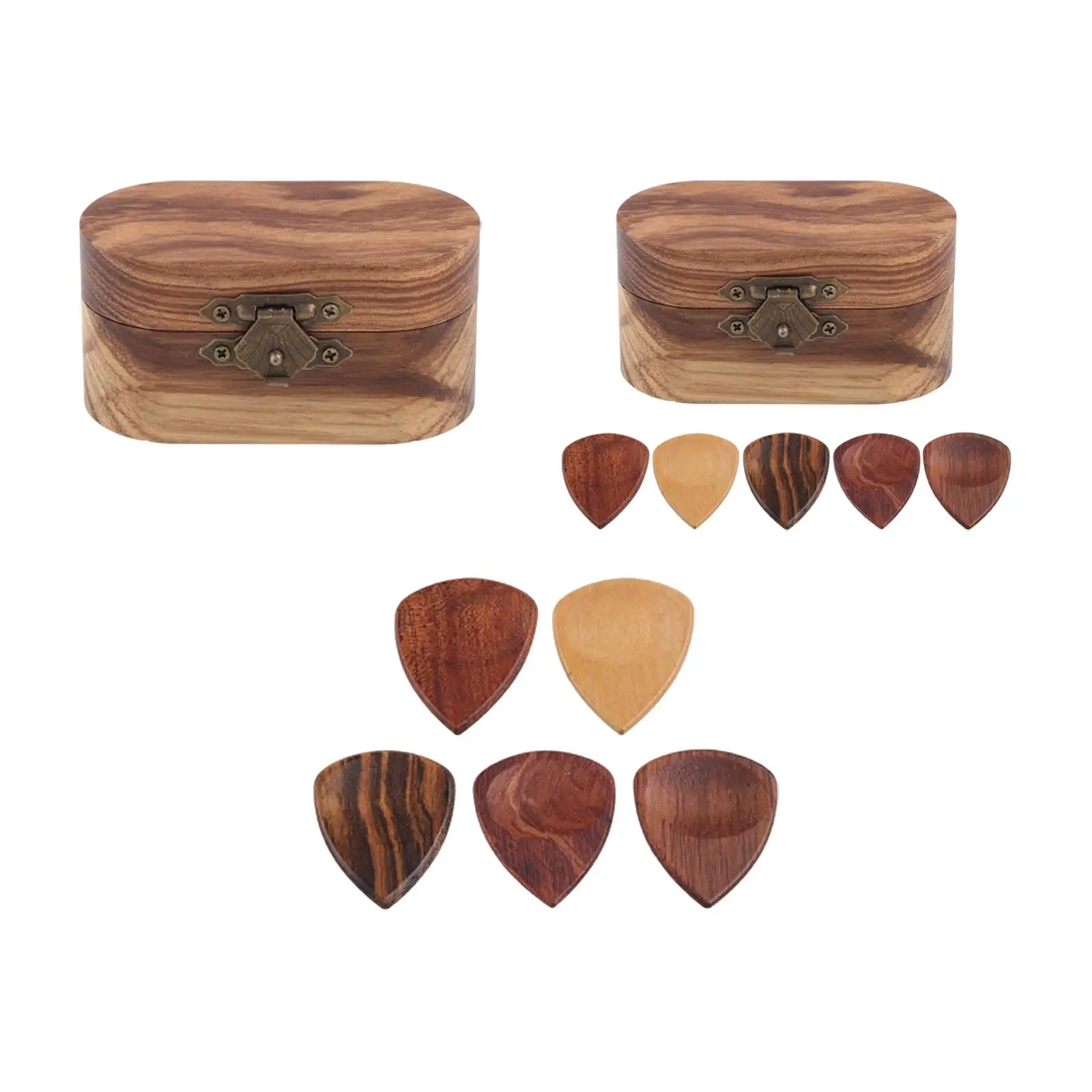 Wooden Bass Picks Display Stands ,Portable Small Item Organizer ,Jewelry