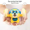 Rolling Monkey Toy Ping Dancing Toy 360 Degree Voice Control Tipping Monkey Cute Animal Toy Electric Ping 5