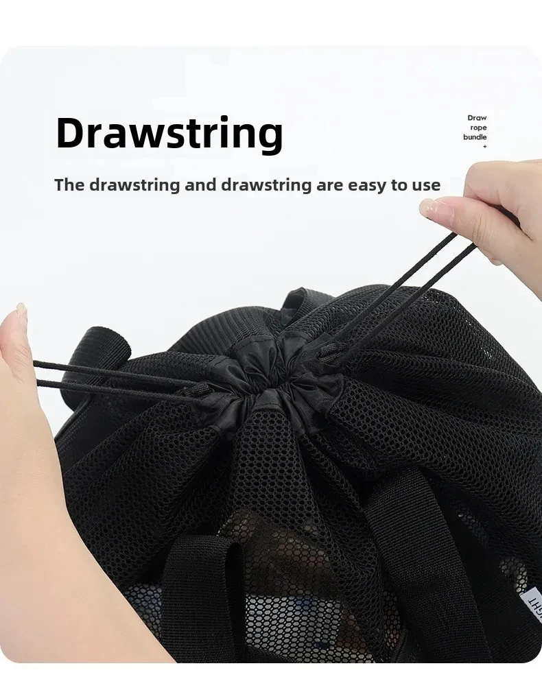 Große Kapazität Sommer Strand Tasche Entwässerung Kosmetische Lagerung Bade Tasche Kulturbeutel Make-Up Tasche Kinder Küsten Mesh Waschen Einkaufstasche – Detail 6