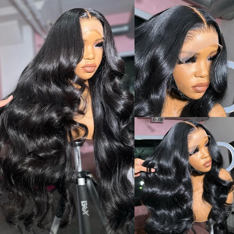 

Body Wave Lace Front Wig Human Hair Wigs For Women 36 Inch Long Thick 13x4 Pre Plucked Glueless Human Hair Wigs for Women
