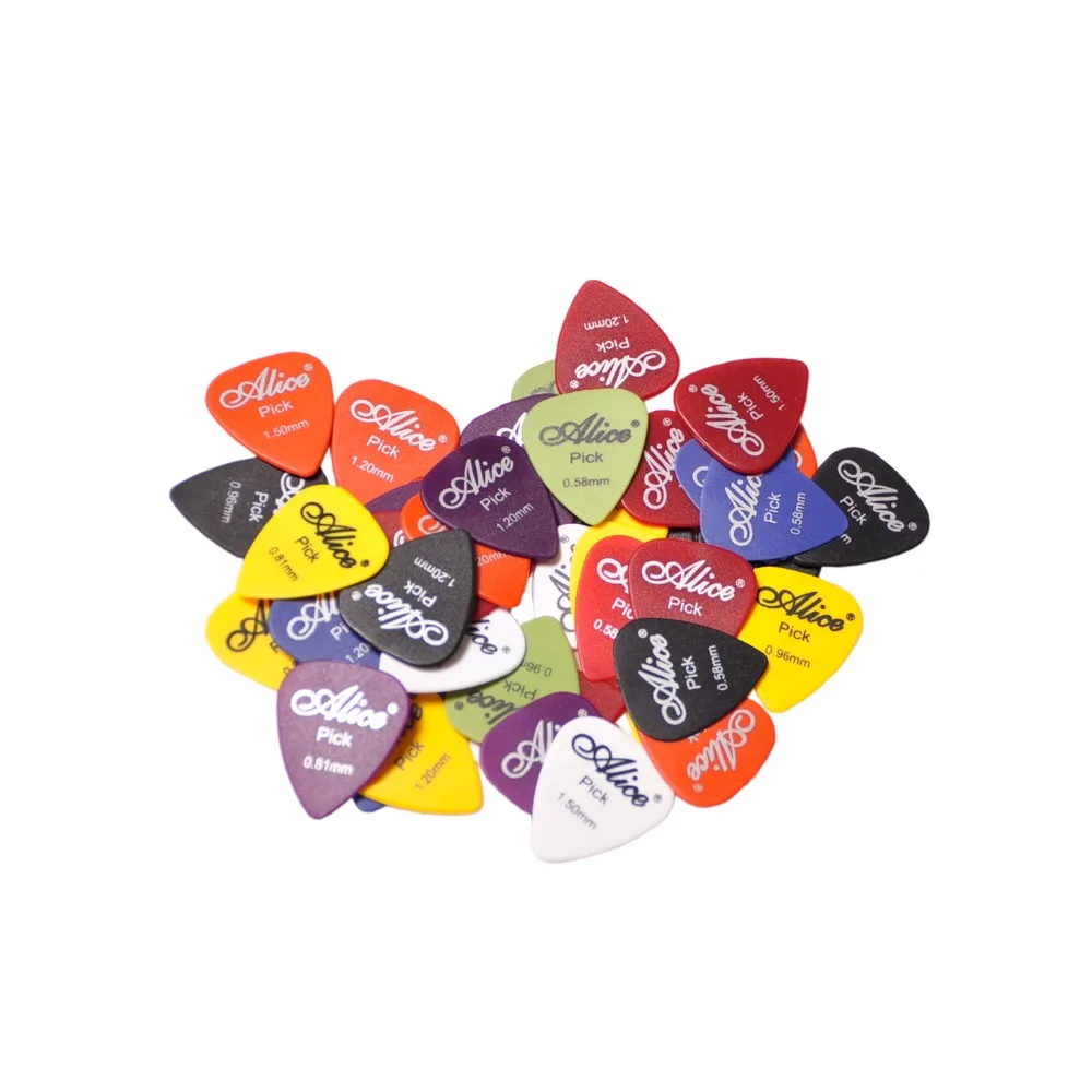 Palheta de Guitarra Alice para Violão Palheta de Cores Variadas e Espessura Elétrica Peças Antiderrapante Atacado 600 Abs - Image 4