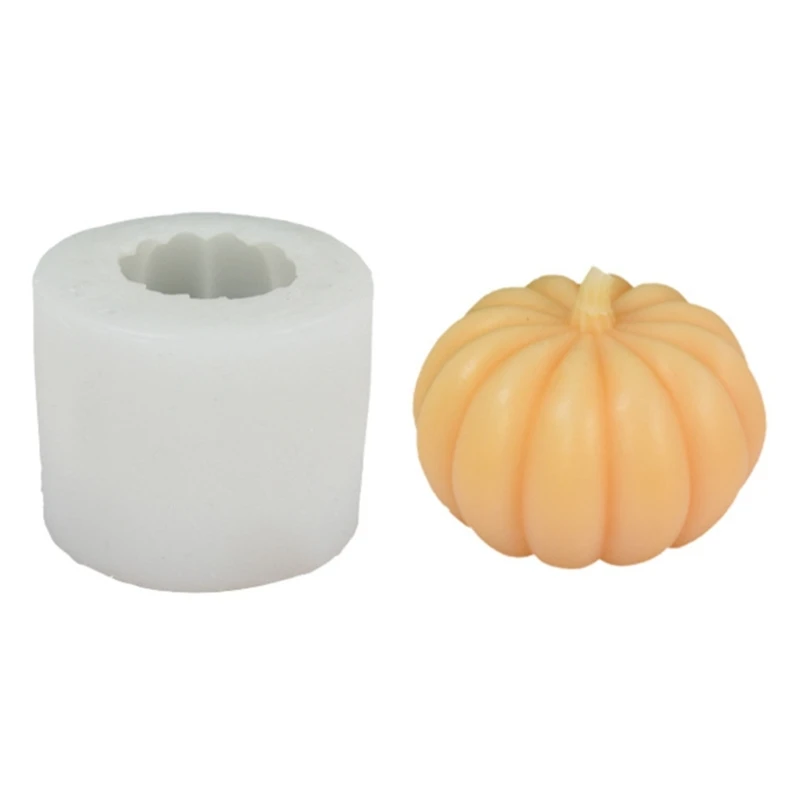 

Cute Pumpkin Fondant Cake Decoration Moulds DIY Chocolate Epoxy Mold Manual Candle Aromath Soap Molds for Decorations