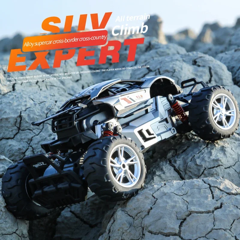 

1:14 Rc Car 2.4g Alloy Climbing High Speed Off Road Remote Control Drift Racing Car Multi-terrain Toys Birthday Gifts For Boys