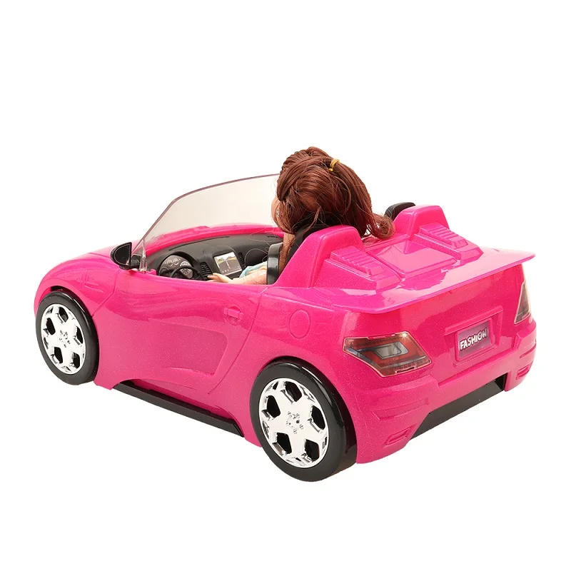 Car Model Kids Toys Car Outdoor Children Game Dollhouse Accessories for 30cm Barbie DIY Birthday Christmas Present Gift Toy