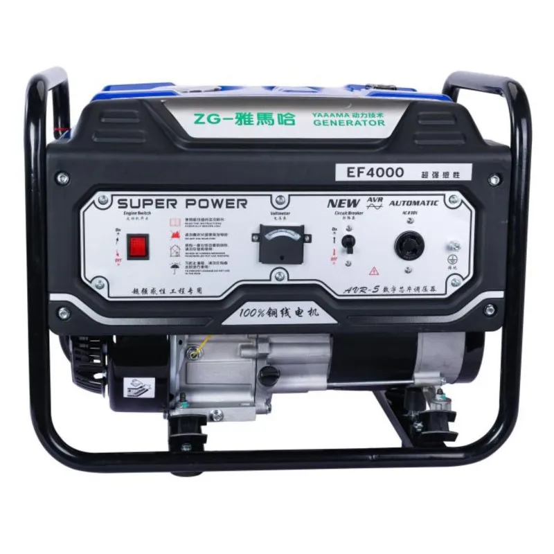3KW Hand-operated Start Small Gasoline Generator Household Single-phase 220V