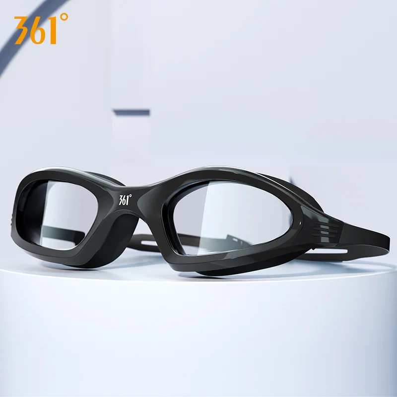 Dla dorosłych przeciwmgielna ochrona UV profesjonalne wodoodporne regulowane silikonowe okulary do pływania Outdoor sporty wodne gogle plażowe okulary