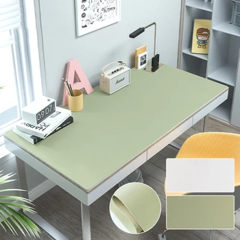 Nordic Leather Table Mat Dining Table Cover Kitchen Waterproof Oil proof Table Protector Desk Rectangle Dustproof Table Cloth 1
