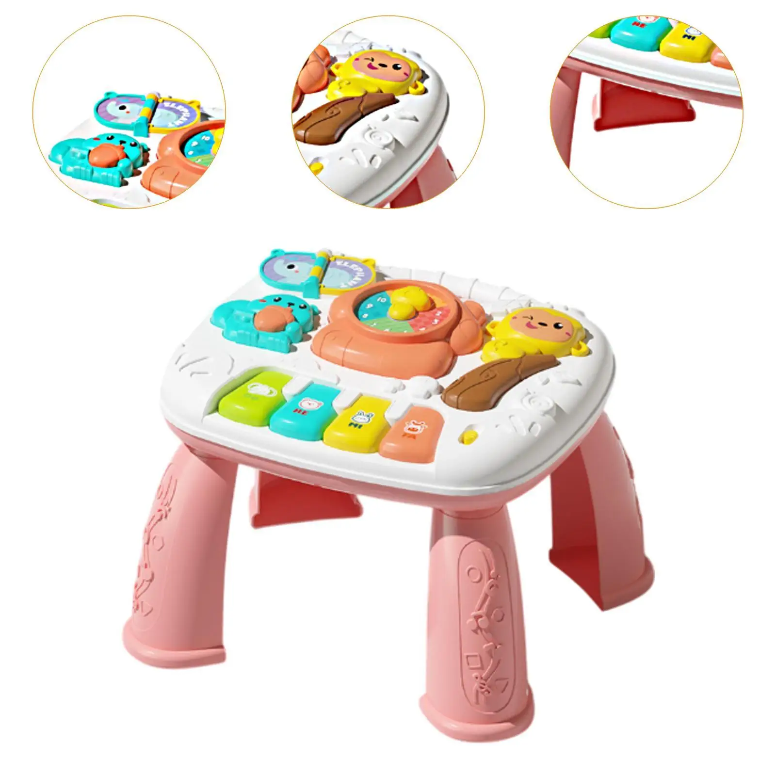 Baby Activity Table Learning Toy Preschool Piano Toy for Age 3~6 Boys Kids Baby Activity Table Learning Toy Preschool Piano Toy for Age 3~6 Boys Kids