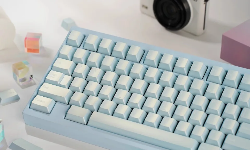 Frontier Aurora Pearl White キーキャップ Frontier Aurora Pearl Keycap Lilac Purple