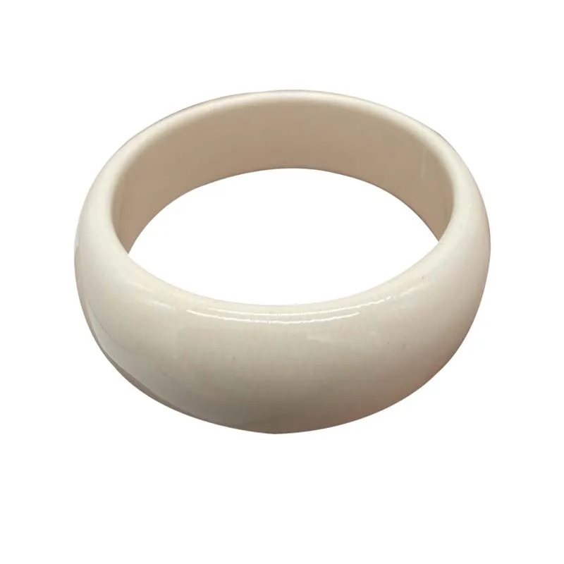 Resin Bracelet Mesh round Bar Wide Bar Bracelet Female Accessories Imperial Concubine Bracelet Holiday Gift Wenwan Jewelry