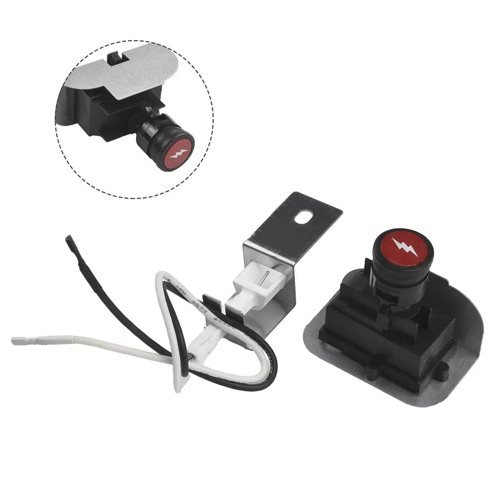 grill ignition kit For Weber Q Series Igniters Q1200 Q2200 Series Gas Grill Replacement Ignition Kit Gardening Power Tools Accessories