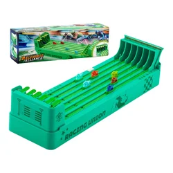Electronic Horse Racing Board Game Set - Interactive Family Party Toy (Green)