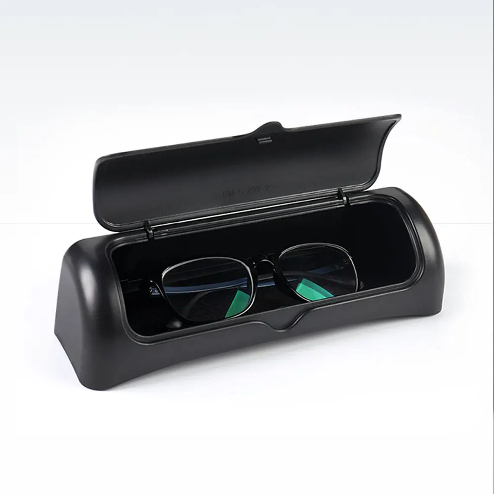 Car Central Console LCD Back Sunglass Holder Storage Organizer Box