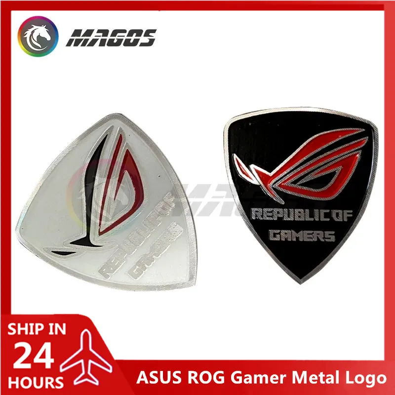 ASUS ROG Gamer Metal Logo Belief Sticker For Phone Computer