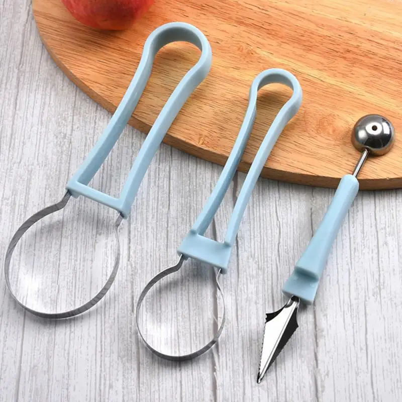 Smooth Pulp Scoop Kitchen Tools Fruit Remover Fruit Ball Digger Multifunction Planer Vegetable Tools Surface Polishing