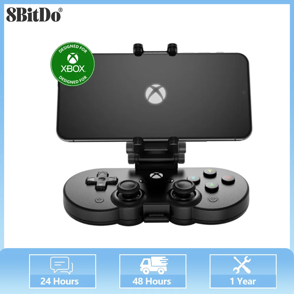 

8bitdo SN30 Pro геймпад, поддержка Xbox cloud gaming на Android с кронштейном, игровой контроллер Android