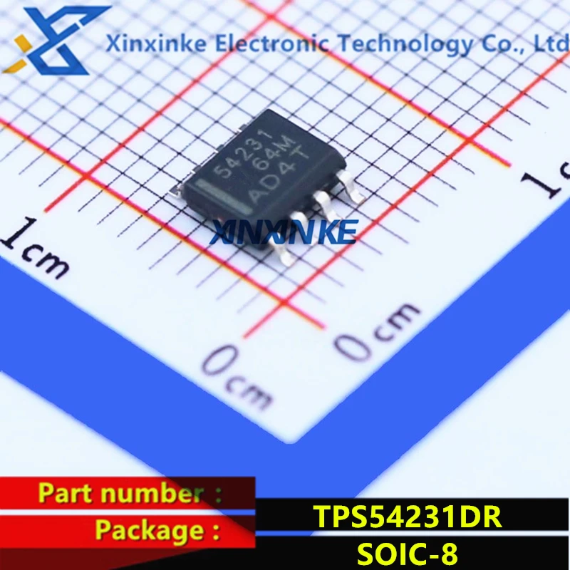 TPS54231DR SOIC-8 mark:54231 přepínání elektrické napětí regulátory 28V2A proud mód nonsynch buck energie spravování IC elektrické napětí konvertor