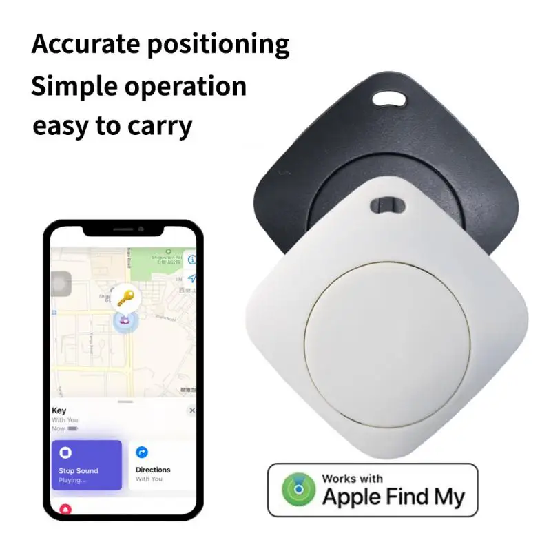 AiYaTo Bluetooth Gps Tracker Tag Key Finder Airtag work with Apple Find My Global Network Air Tag Locator Itag for IOS for Bags