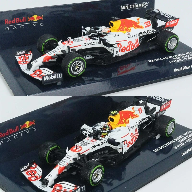 

MINICHAMPS 1: 1 F1 2021 RB HONDA RACING RB16B No33 MAX 2ND / No11 S. Перес 3-й турецкий модельный автомобиль