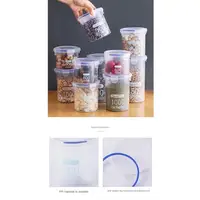 Food Storage Box Sealed Plastic Cereal Candy Dried Jars With Lid Fridge Storage Tank Containers Household Item Kitchen Organizer 3