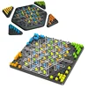 New Multiplayer Game Table Toy Rubber Band Triangle Chain Chess Multiplayer Leisure Geometry Table Game Christmas Gift 3