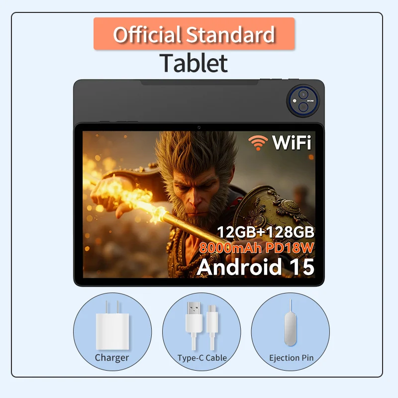 Headwolf WPad7 Android 15 Tablet 11 inch T606 CPU 12GB RAM 128GB