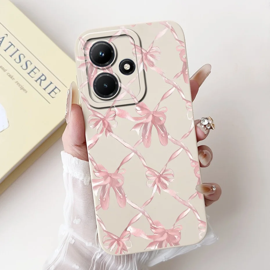 Chic Lens Protective Soft Silicon Phone Case with Cute New Design