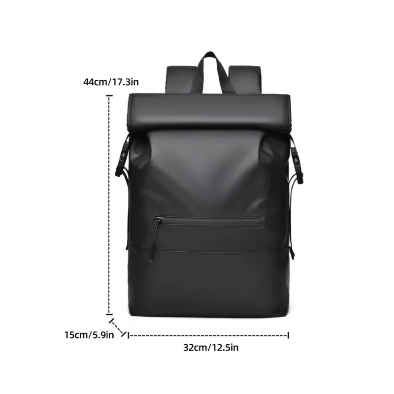 Fashion Minimalism Designer Waterproof Backpack Men's Large Capacity Business Commuter Backpack Urban Travel and University Bag 6