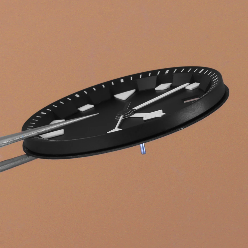 31.8mm 블루/그린/블랙 다이얼 핸즈 아이스 블루 루미너스 펠라고스 다이얼 핸즈용 미요타 8215 무브먼트 교체용 시계 부품