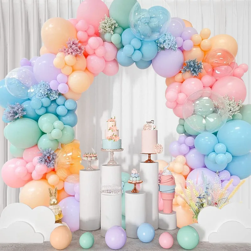 Diy Pastel Balloons Garland Kit Assorted Macaron Candy Colored Latex Party  Balloons Arch For Wedding 18th Birthday Unicorn Party - Ballons &  Accessories - AliExpress