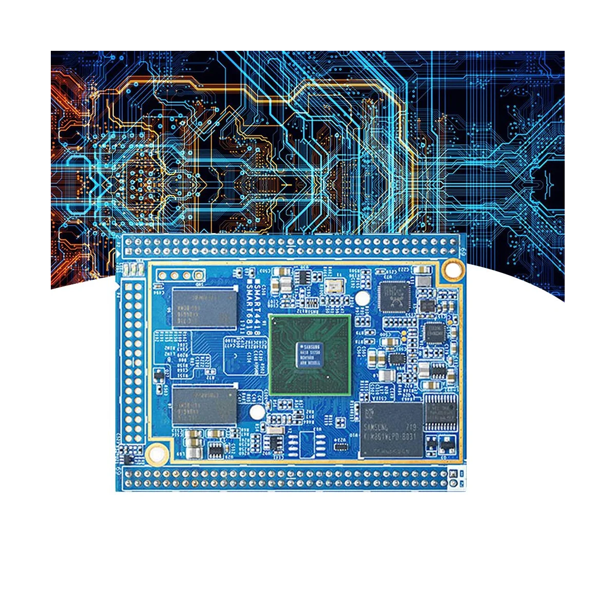 Smart4418 ھ , Cortex-A9  ھ 1 + 8G EMMC  ҽ, ȵ̵ 7.0, , OpenWrt  ھ , S5P4418