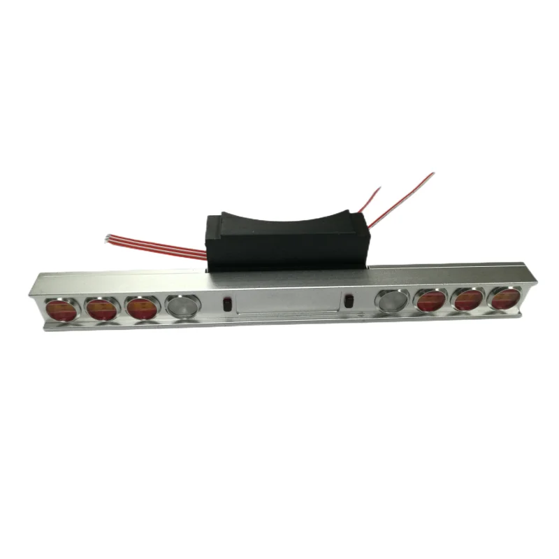 CNC Metal LED Taillight Tail Lamp for 1/14 Tamiya 56344 56301 RC Truck Tractor Trailer New King Forte Modification DIY Car Parts 3
