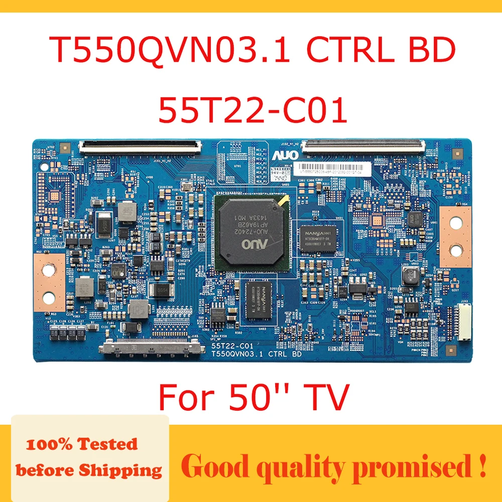 

T Con Board T550QVN03.1 CTRL BD 55T22-C01 50'' TV Logic Board for 50 Inch Tv Professional Test Board T550QVN03.1 55T22-C01