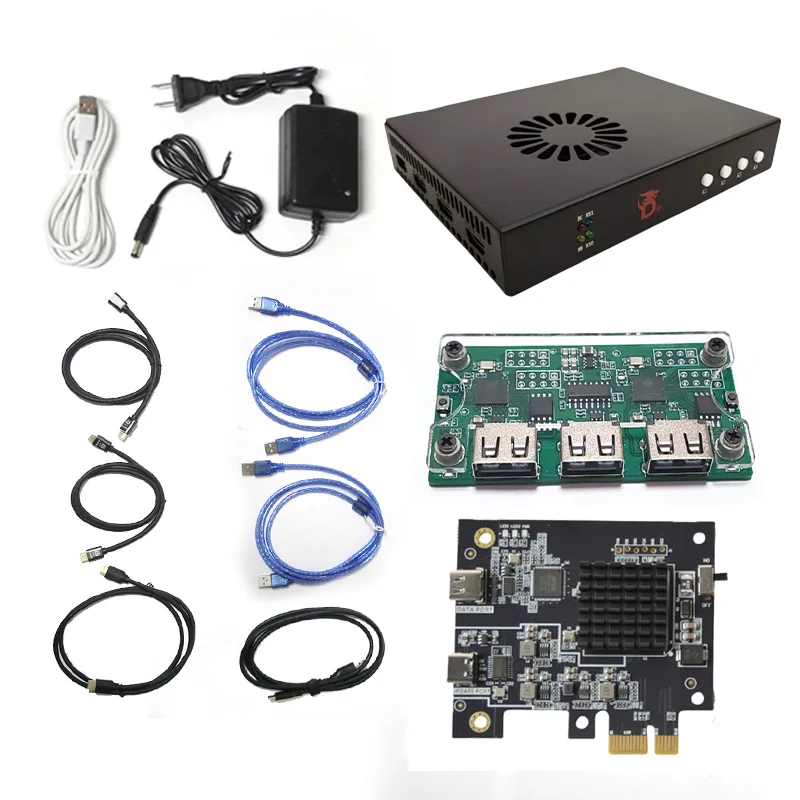 サブ用PC+ DMAボード+ FUSER + MAKCU サブ用PC+ DMAボード+ FUSER + MAKCU