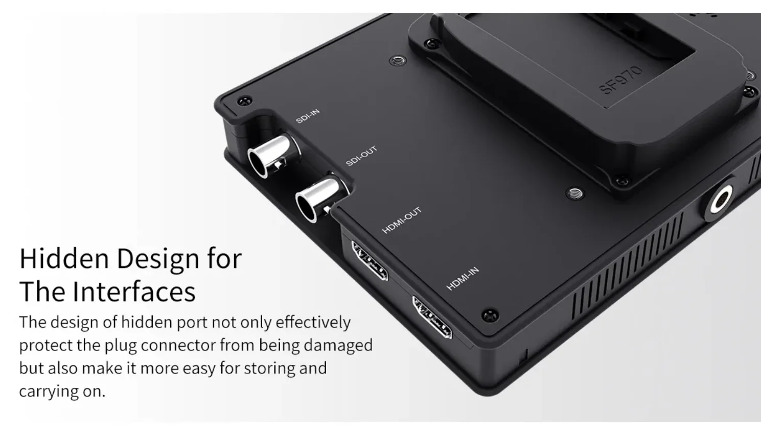 FEELWORLD IPS Ǯ HD ʵ , DSLR ī޶ º, 1920x1200, 3G SDI, 4K HDMI, FW703, 7 ġ